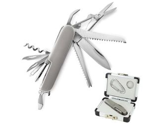 3 Pc. 14 Function Knife with Maxabiner Clip and Case