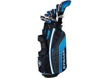 Callaway Strata Ultimate 16 Piece Men's Complete Set - Left Hand/Blue/Men's Flex