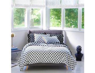 Umbria Printed Waverly White Comforter Set - Full/Queen