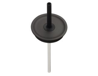 Medium Press-In Straw Lid - Black