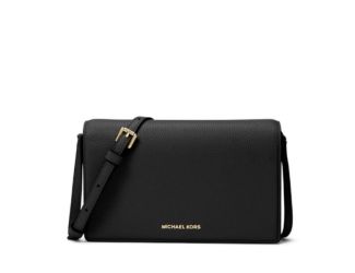 Jet Set Medium Flap Crossbody Bag -  Black
