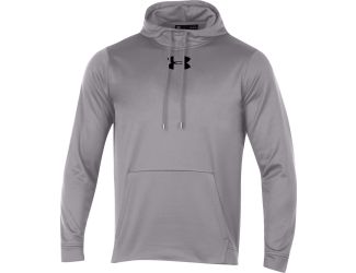 Under Armour Fleece Pullover Hoodie - True Grey Heather/M
