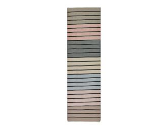 Maren Wide Striped Cotton Scarf