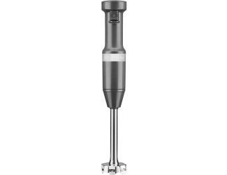 Corded Variable-Speed Immersion Blender in Charcoal Gray with Blending Jar