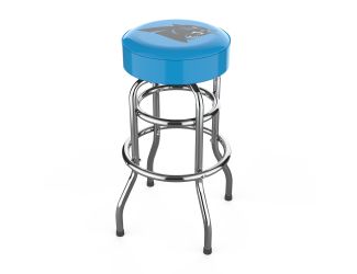 Carolina Panthers Chrome Bar Stool