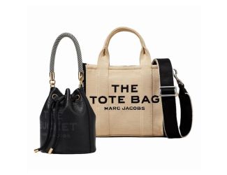 Small Tote/Leather Bucket Duo