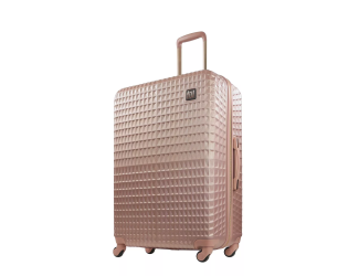 Ful Geo 31" Hardside Spinner Luggage Rose Gold