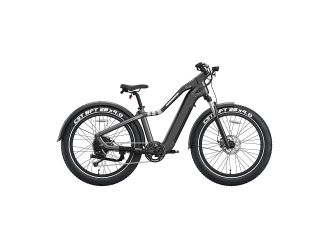 OKAI - Ranger Electric Bike w/45 Miles Max Operating Range and 28 mph Max Speed-Midnight Black