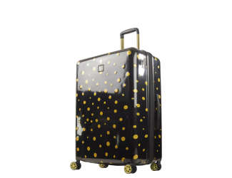 Ful Impulse Mixed Dots Hardside Spinner 31" Luggage, Black