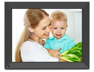 15” WiFi Digital Photo Frame with Touchscreen IPS LCD Display and 16 GB Built-in Memory