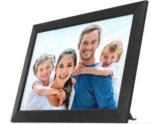 19” WiFi Digital Photo Frame with Touchscreen IPS LCD Display and 32GB Built-in Memory