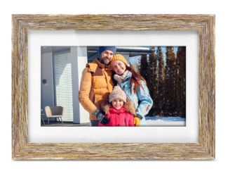 10" WIFI Digital Photo Frame w/ Touchscreen IPS Display & 16 GB Memory 