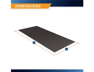 Fitness Equipment Mat and Floor Protector for Treadmills, Exercise Bikes, and Accessories