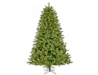 8-ft. Wintergreen Fir Artificial Christmas Tree with Warm White LED Lights