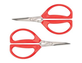 Joyce Chen - Original Unlimited Kitchen Scissors, 2 Pack - Red