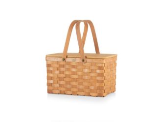 Poppy Picnic Basket - Beige