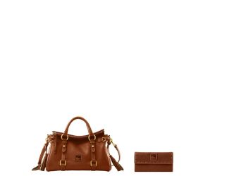 Florentine Mini Satchel and Continental Clutch Set