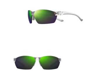 Incline Semi Rimless Sunglass with Widened View