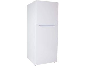 10.1 Cu. Ft. Apartment-Size Refrigerator with Top-Mount Freezer in White