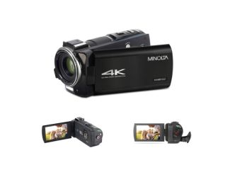 4K Ultra HD Camcorder with 10X Optical Zoom