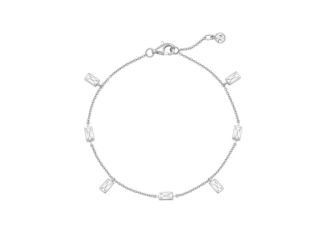 Crislu Prism Baguette Bracelet Finished in Pure Platinum