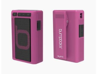 Bumpboxx Retro Pager Beeper Portable Bluetooth Speaker - Pink