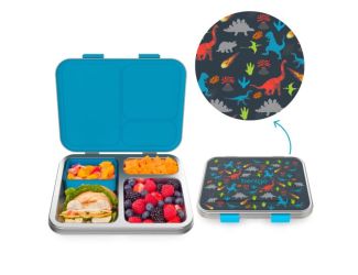 Kids Prints Stainless Steel Lunch Box Dinosaur