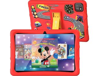 Contixo 10.1" Kids Tablet (3GB+32GB)-Red