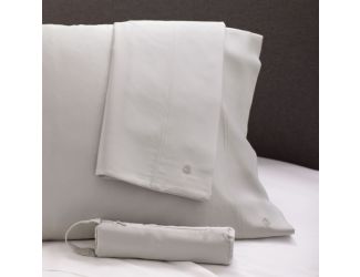 Satin Standard Travel Pillowcase Pair Gray