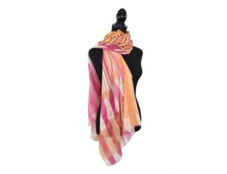 Cody Striped Cotton Scarf