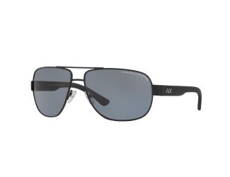 Men's Pilot Sunglasses - Matte Black/Grey Polarized