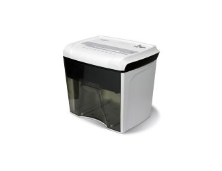 Compact Desktop-Style 12 Sheet Micro-Cut Paper/CD/Credit Card Basket Shredder