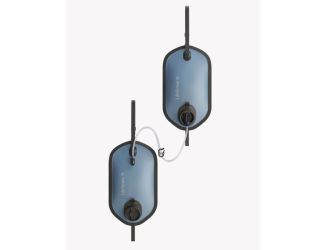 Peak 8L + 8L Gravity Water Filter System w/ Safe Storage Mountain Blue