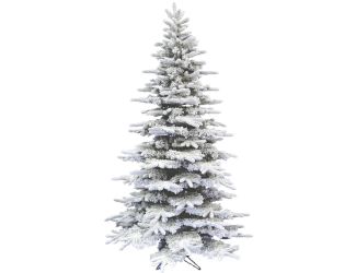 12-Ft. Flocked Mountain Pine Christmas Tree