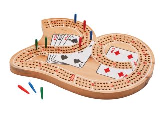 Mainstreet Classics Wooden "29" Cribbage Board