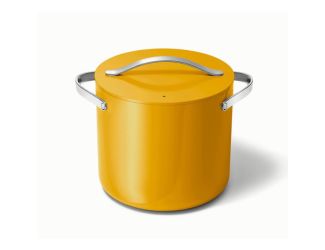 12qt Nonstick Ceramic Stockpot w/ Lid Marigold