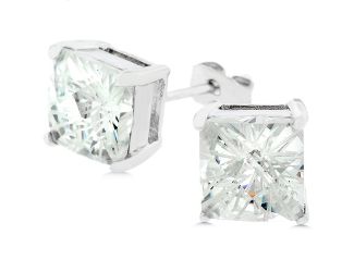 Cushion Cut Stud Earrings
