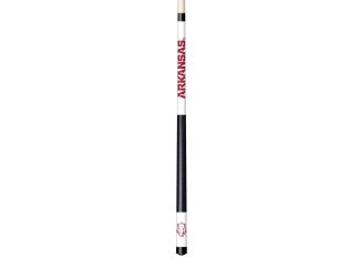 University Of Arkansas Laser Etched Pool Cues