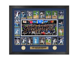 LA Dodgers 2024 World Series Memorable Moments Photo Mint