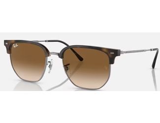 Ray-Ban Clubmaster Unisex Non-Polar Sunglasses Size 51 brown