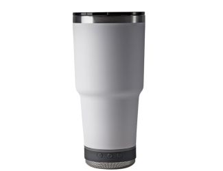 VIBE 28 oz Tumbler - Pro Speaker -White