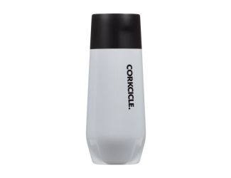 7oz Stemless Flute - Colorblock Modern Black