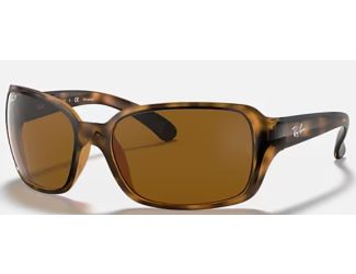 Ray-Ban Glamour Wrap Ladies Sunglasses Polarized Size 60