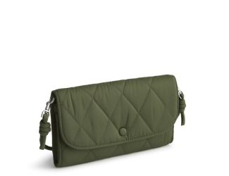 Wildwood Wallet Crossbody-Bronze Green-Performance Twill