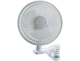 6 In. Clip Fan, White