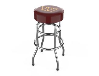 Washington Commanders Chrome Bar Stool