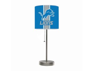 Detroit Lions Chrome Lamp