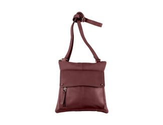 Leather RFID Organizer Crossbody Size 10"x10"x1"