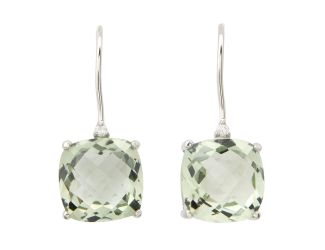 Green Amethyst Earrings