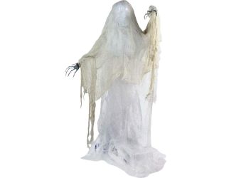 Life-Size Ghost Prop with Lights and Sound, Indoor or Covered Outdoor Halloween Decoration